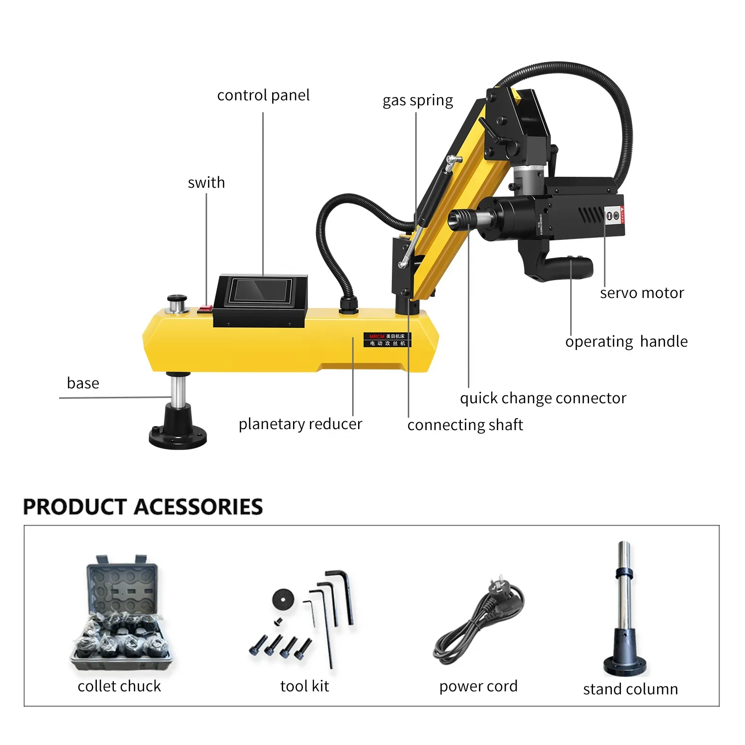 MR-DS16 MRCM Vertical Electric Tapping  Machine