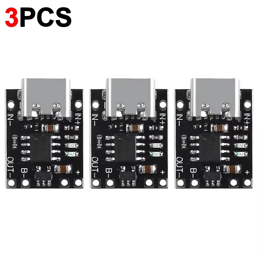 Universelles USB Typ-C Ladeboard 3,7V Lithium-Batterie-Ladeplatte mit Schutzschaltung und Anschlüssen