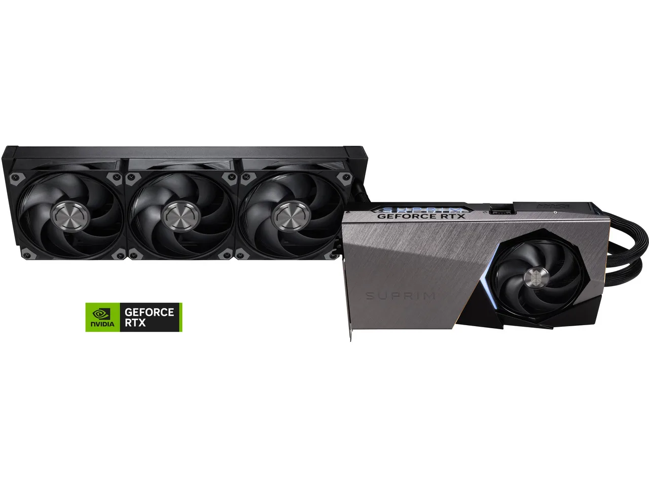 MSI Suprim GeForce RTX 5080 Graphics Card RTX 5080 16G SUPRIM LIQUID SOC