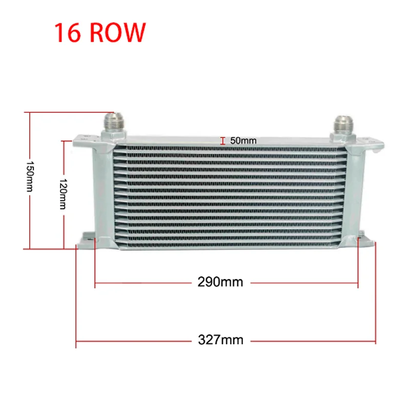 

16-рядный AN-10AN Универсальный Масляный радиатор коробки передач двигателя