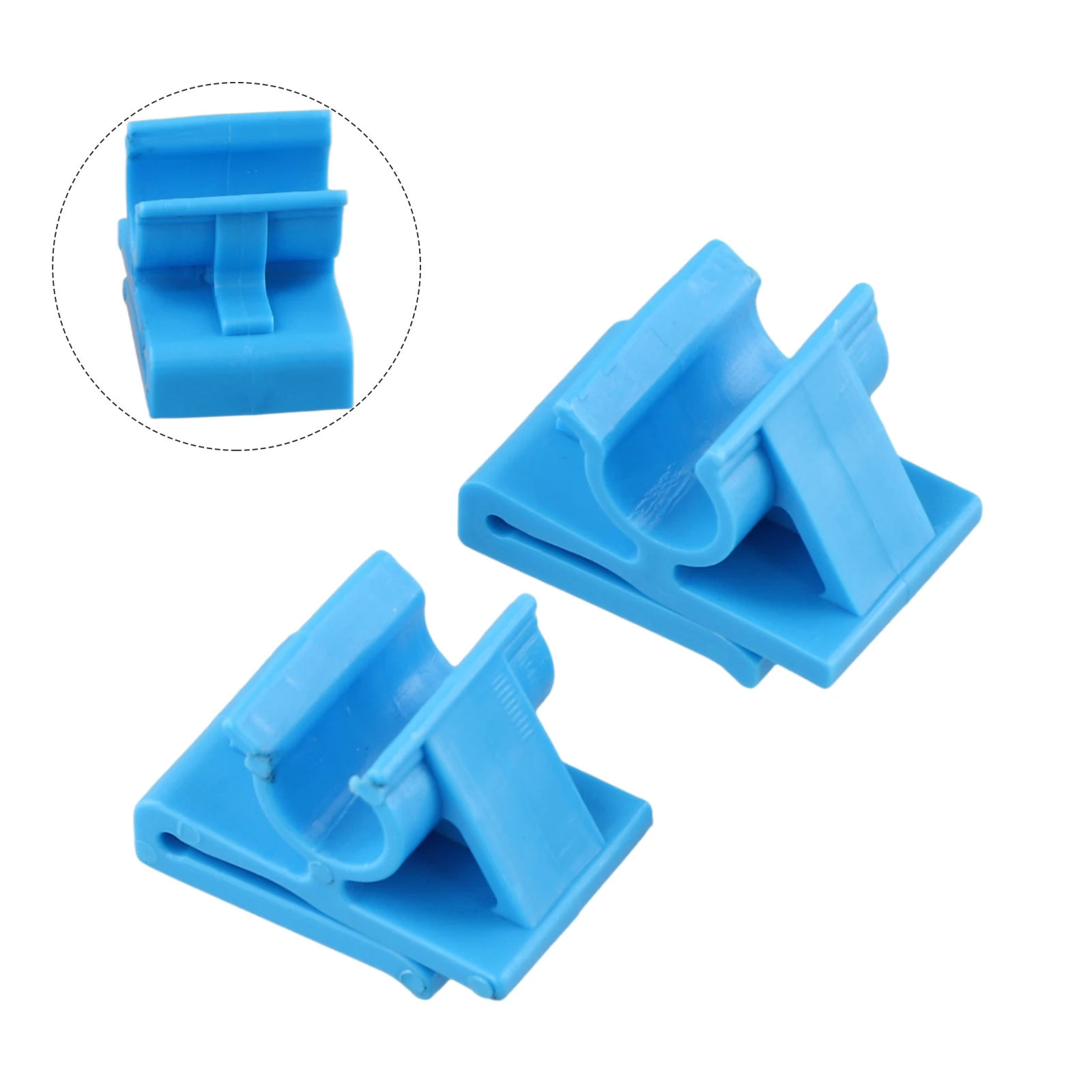 2PCS Glove Box Clips Anti-corrosion Non-deformable Plastic Quick Installation Easy Use High Universality Fitment