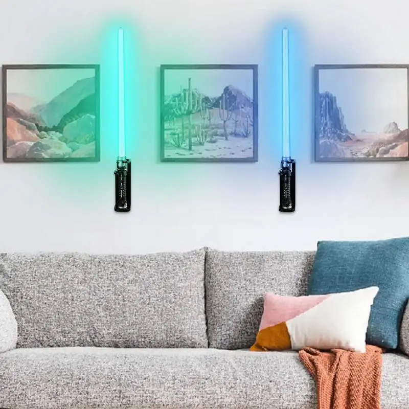 Lightsaber Wall Mount Bracket Acrylic Lightsaber Display Stand Home Storage Laser Sword Display Bracket Home Decoration