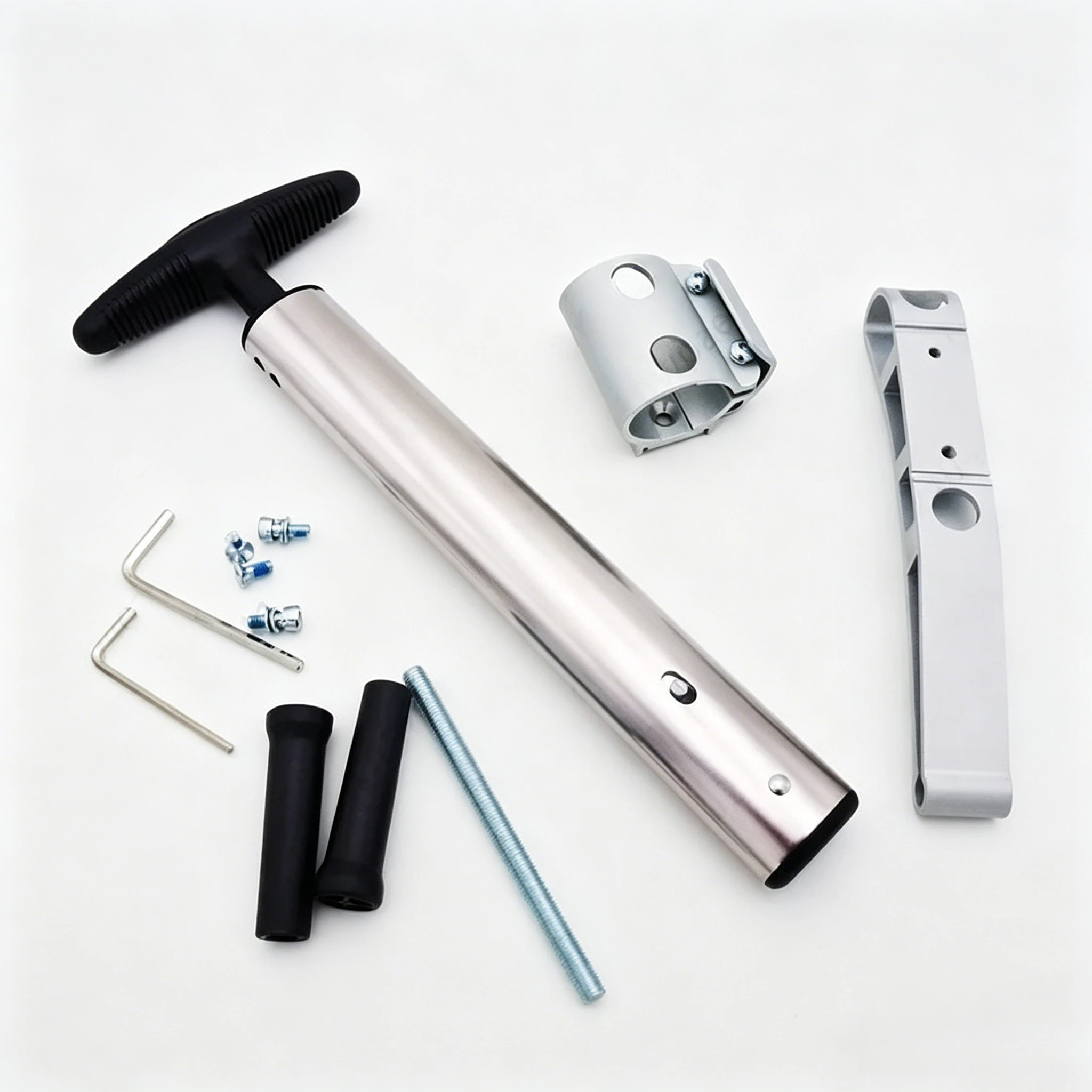 Commuter Scooter Pull Rod Assembly, New Parking Support Pull Rod Kit Compatible with Model C / C+ / E / E+