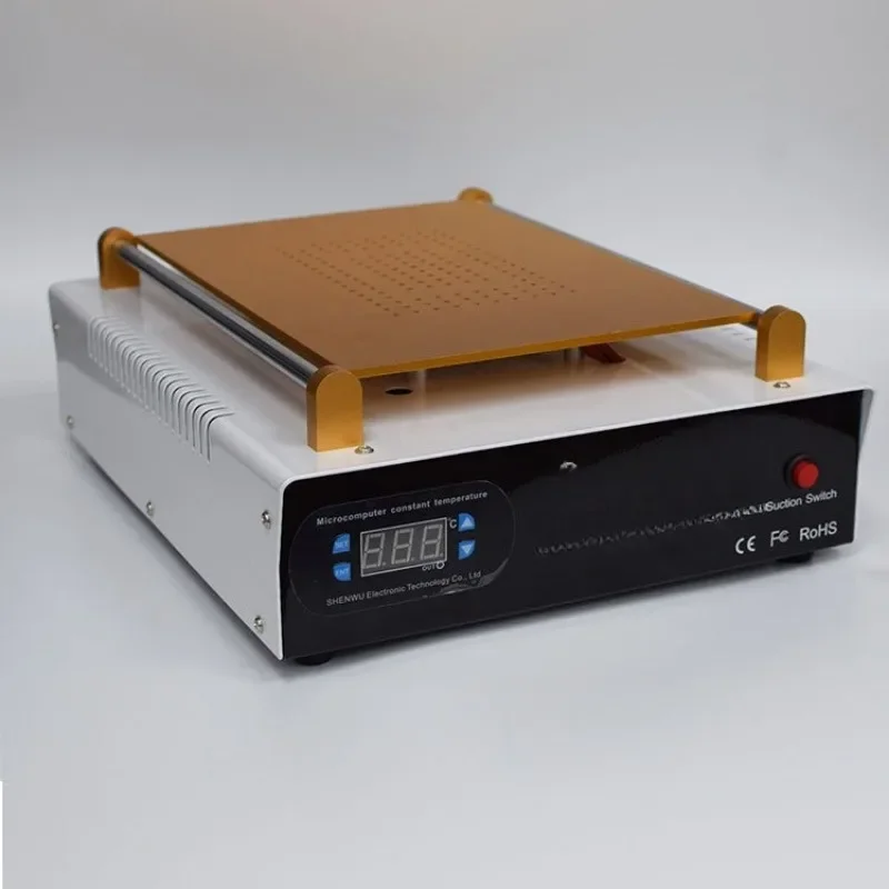 Heating table LCD vacuum separator 14 inch flat plate separation intelligent constant temperature