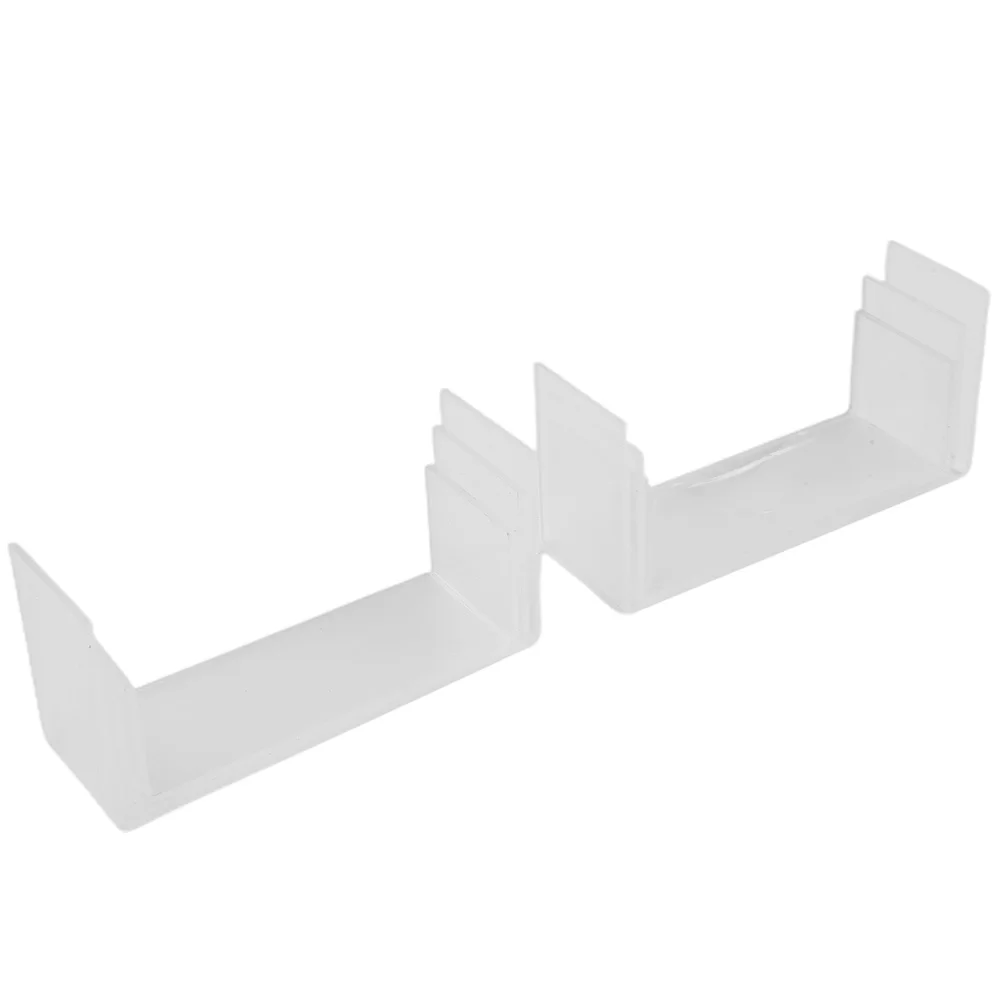 Set of 6 Clear for acrylic For Display Platforms for Craft Exhibits Beauty Product Presentation and Retail Shelving