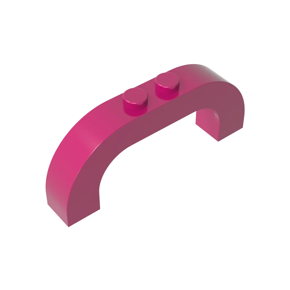 

Детские развивающие строительные блоки Gobricks GDS-856, техническая арочная кирпичная конструкция 1 x 6 x 2 с изогнутой верхушкой, совместимые с Lego 24434.