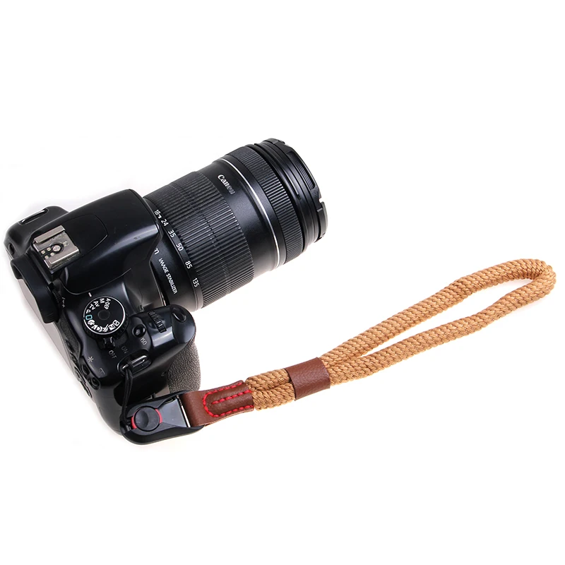 Neue Micro SLR Kamera Quick Release Handgelenk Gurt Seil Armband für Canon Nikon Leica Sony A5100 A6300 A7RM2 A6000 A6500 A7 DSLR – Detail 9
