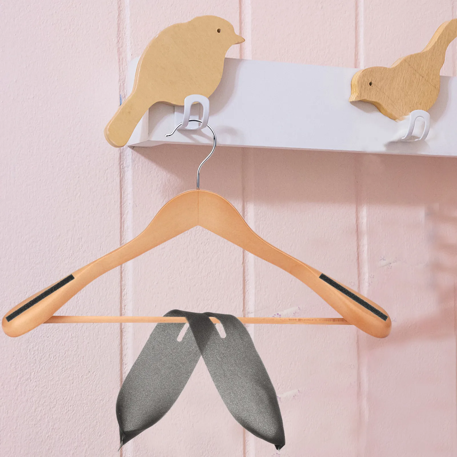 50Pcs Anti-Slip Sponge Hanger Covers Non-Slip Clothing Protector Sleeve for Suits Sweaters Dresses No-Mark Shoulder Form Foam
