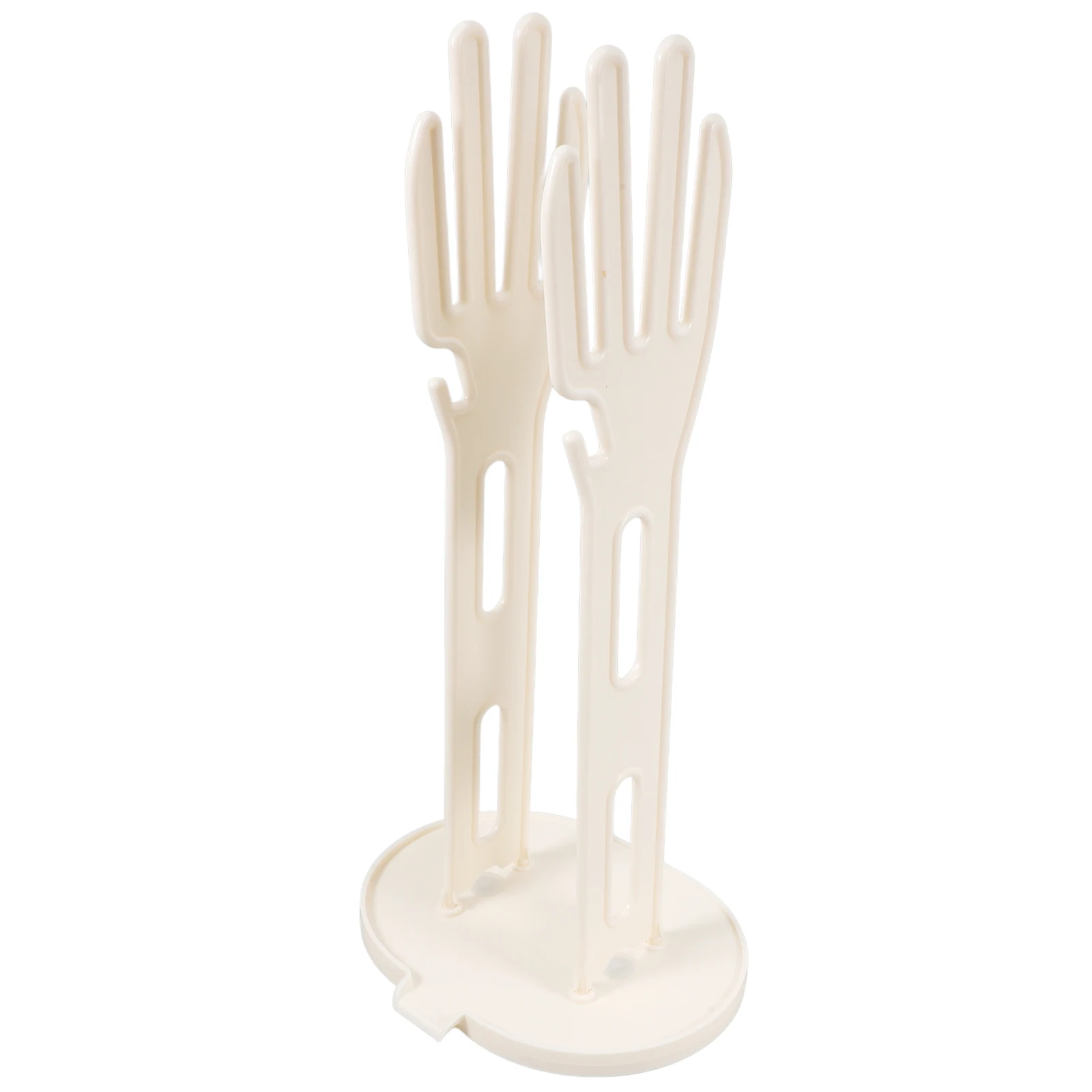 Detachable Kitchen Glove Holder Reusable Bag Dish Towel Drying Stand Suction Cup Base Pp Plastic Dishwashing Mitten Organizer