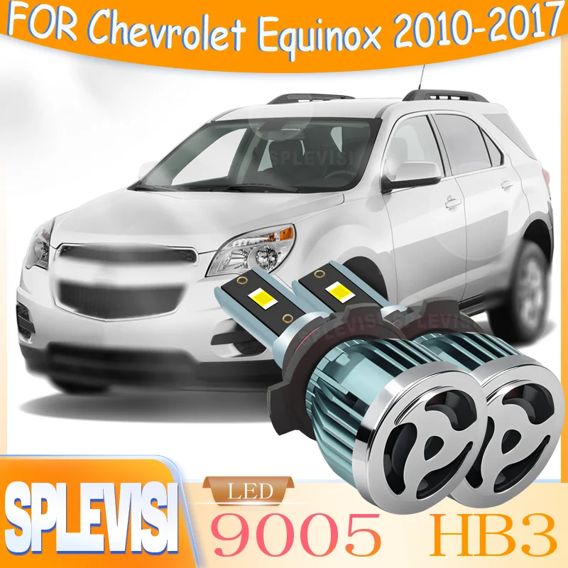 

IP68 Waterproof No Tools Needed Strong 12v Headlight LED High Beam For Chevrolet Equinox 2010 2011 2012 2013 2014 2015 2016 2017