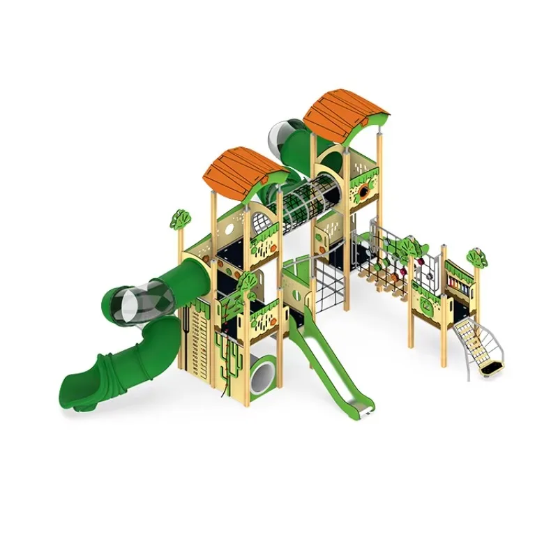 2027  Children School Daycare Large Outdoor Games Play Equipment Kids Playground Slide for Sale