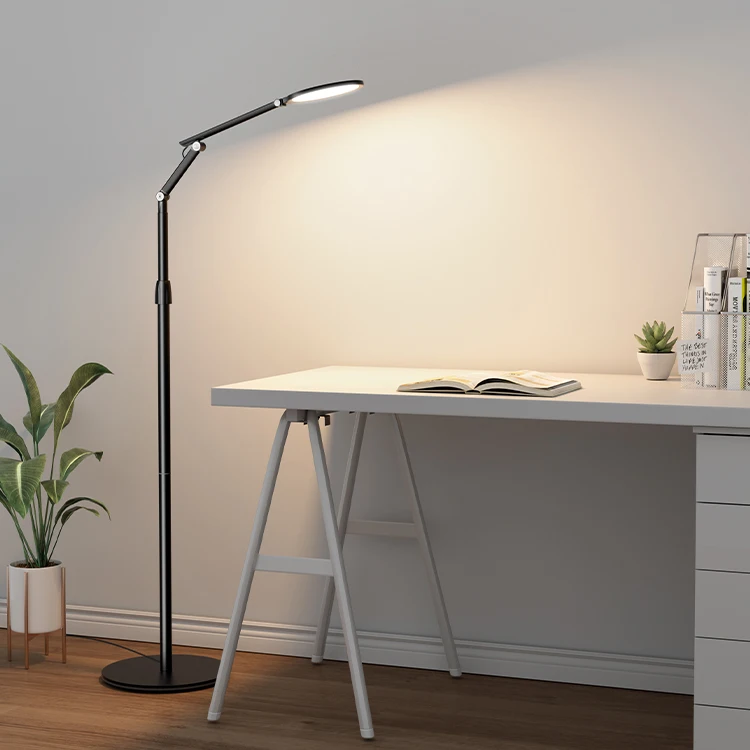 UPERGO Height and Angle Adjustable Standing Morden Nordic LED Floor Lamp