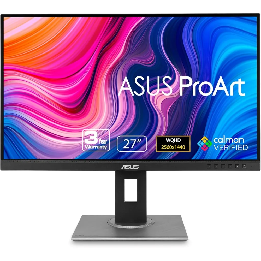 QV 27” WQHD (2560 x 1440) Monitor, 100% sRGB/Rec., IPS, DisplayPort HDMI DVI-D Mini DP