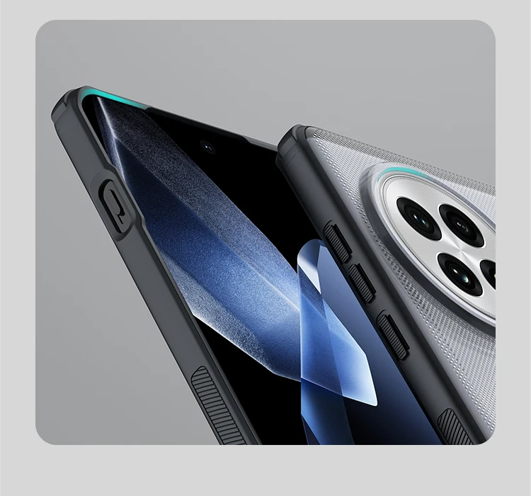 

Для OnePlus 13 5G магнитный чехол Nillkin, прозрачный черный матовый Pro, ультратонкий жесткий чехол Magsafe для ПК, задняя крышка