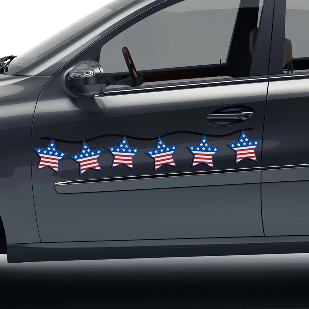 

1Set Independence Day Fridge Magnetic Sticker Flag Decal Refrigerator Decor Party Festival Gift Fridge Accessories