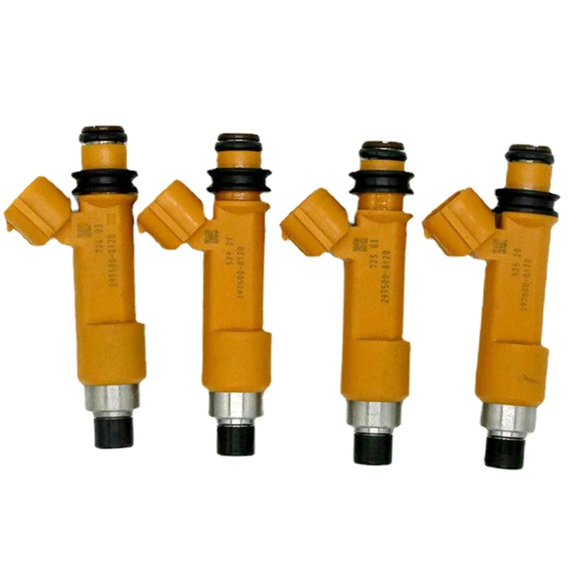 

4Pcs Fuel Injector Nozzle for Suzuki Ignis 00-06 Jimny 01-15 Swift 05-15 Wagon R 03-07 1.3L 297500-0120 15710-86G00