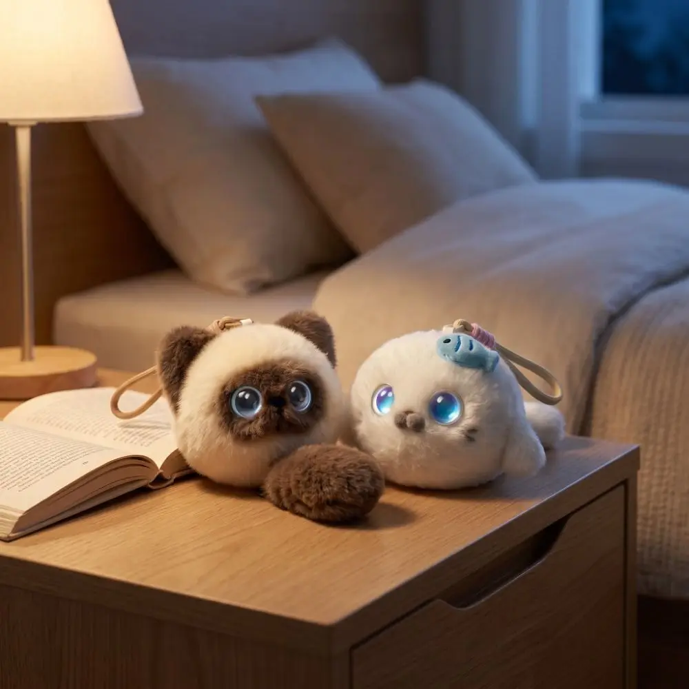 AI Continuous Dialogue AI Cat Plush Intelligent Voice Communication Personal Companion AI Cat Spirit Pendant
