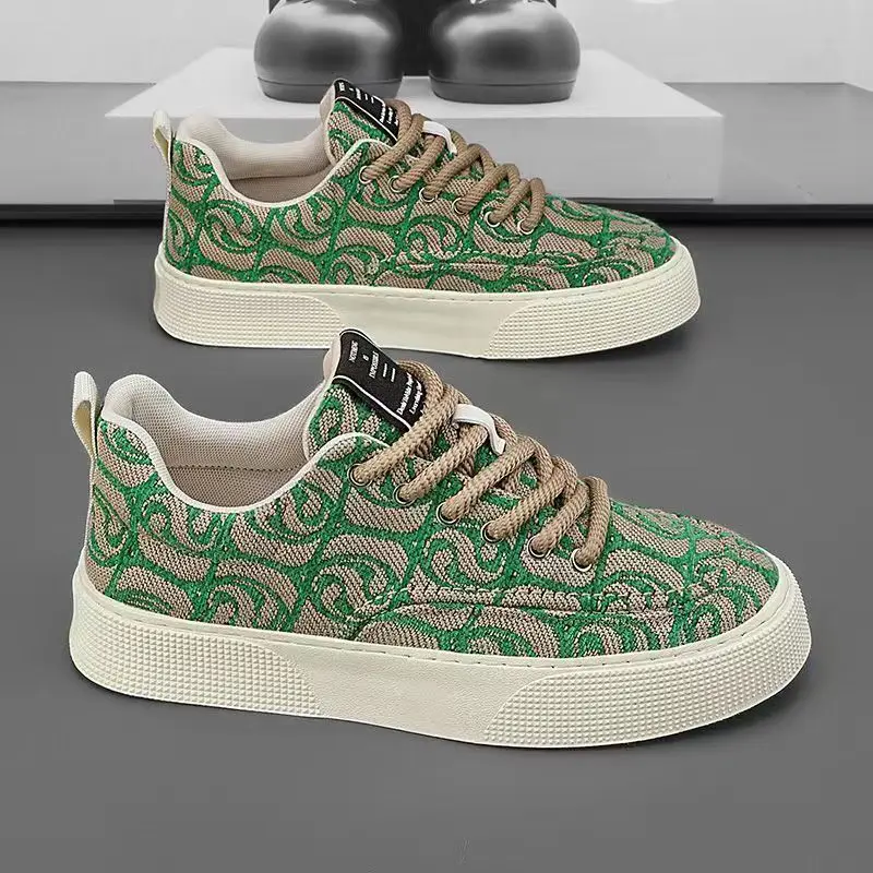 

Board shoes men's summer new men's shoes youth outdoor trendy flat bottomed cloth casual shoes