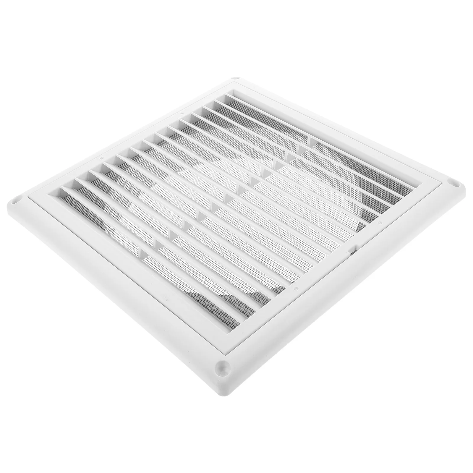 Plastic Air Vent Cover 200MM Outlet Grille Anti mosquito Net UV Resistant Wall Ceiling Floor Install Adjustable Ventilation - view 5