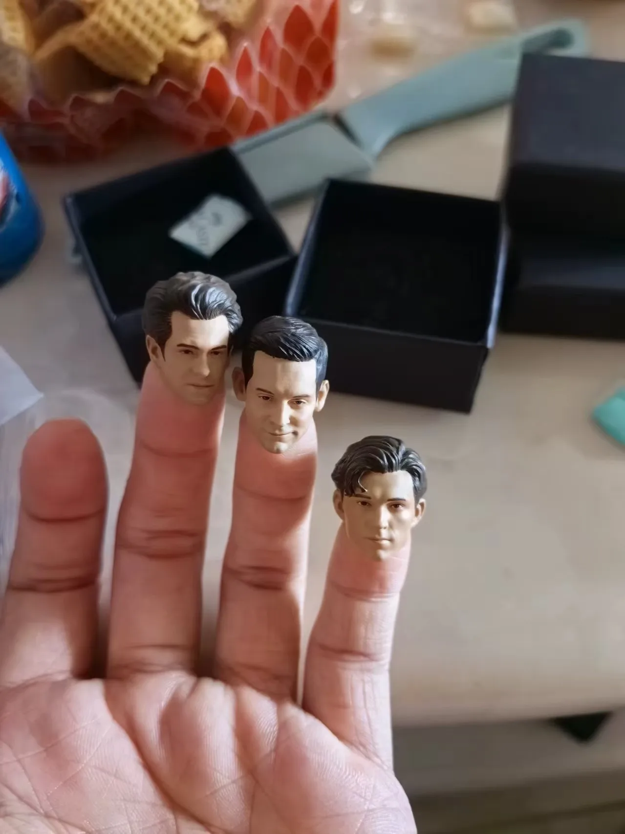 Figura de acción personalizada a escala 1/12, cabeza masculina femenina esculpida para Mezco SHF TBL de 6 pulgadas, juguetes de colección corporal