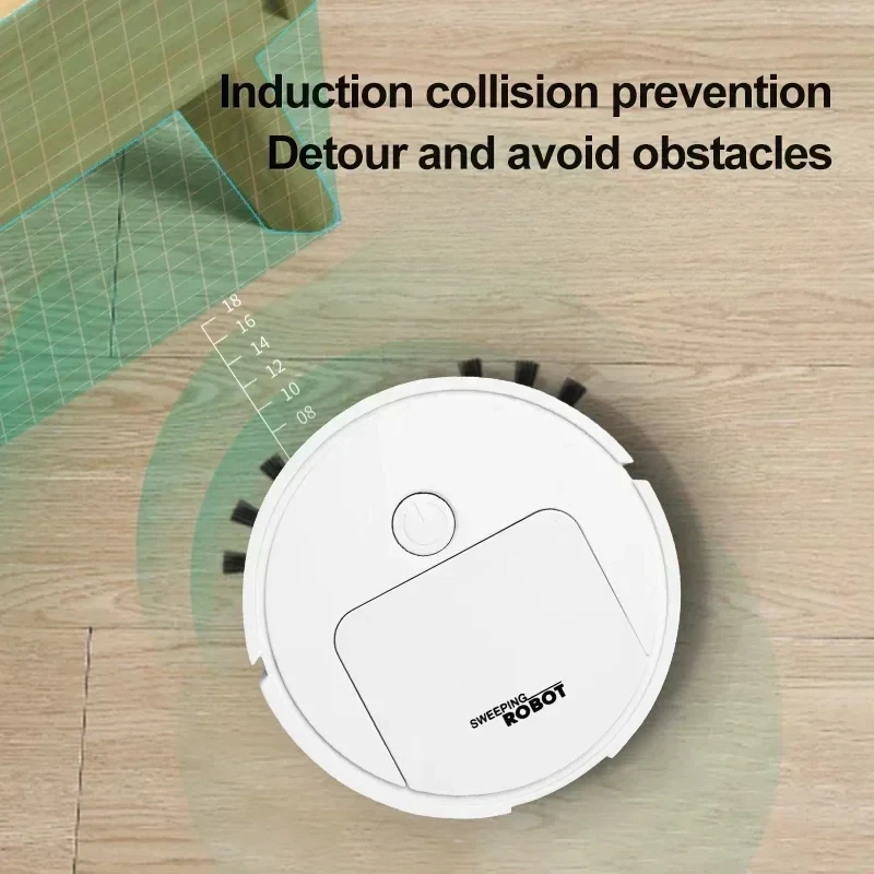 Mini intelligent sweeping robot suction sweeper 3-in-1 automatic household lazy sweeper