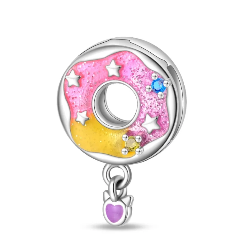 Pendentif perlé en argent regardé 925 pour femme, bijoux à bricoler soi-même, breloques originales, avocat, matut, hamburger, gâteau aux fruits, cadeau de collier