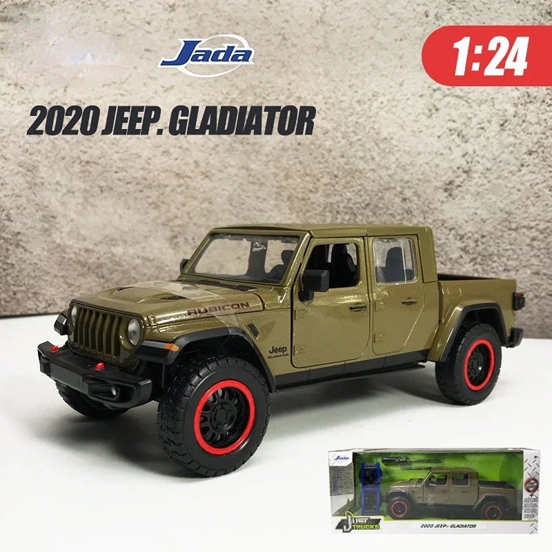 

Jada 1:24 Fast and Furious 2020 jeep gladiator Off-road car High Simulation Diecast Car Metal Alloy Model Car Gift Collection