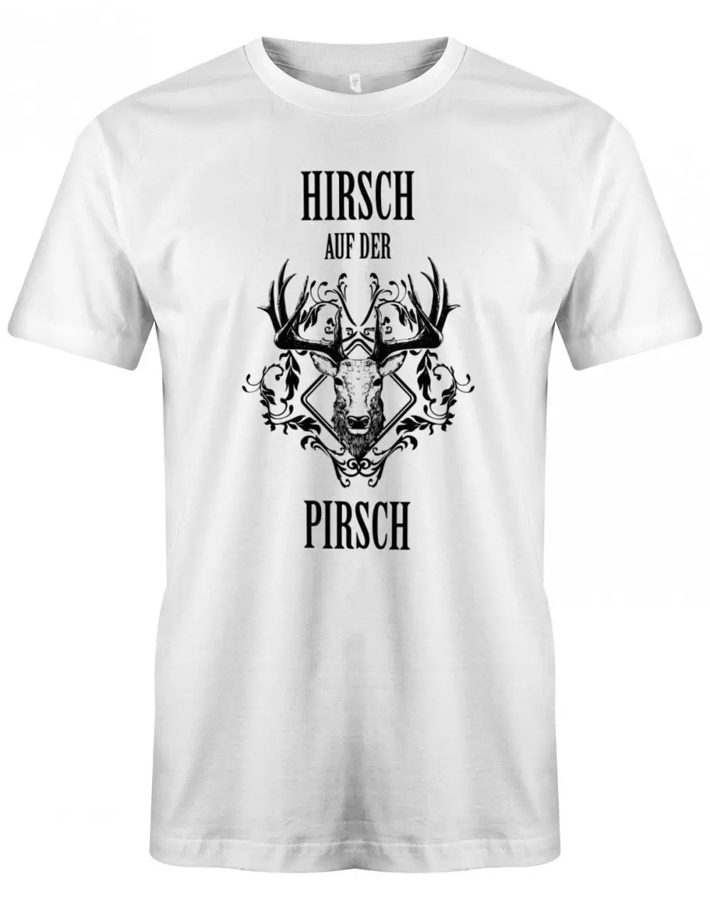 Oktoberfest T Shirt Hirsch Auf Der Pirsch Deluxe Style Trachten Herren