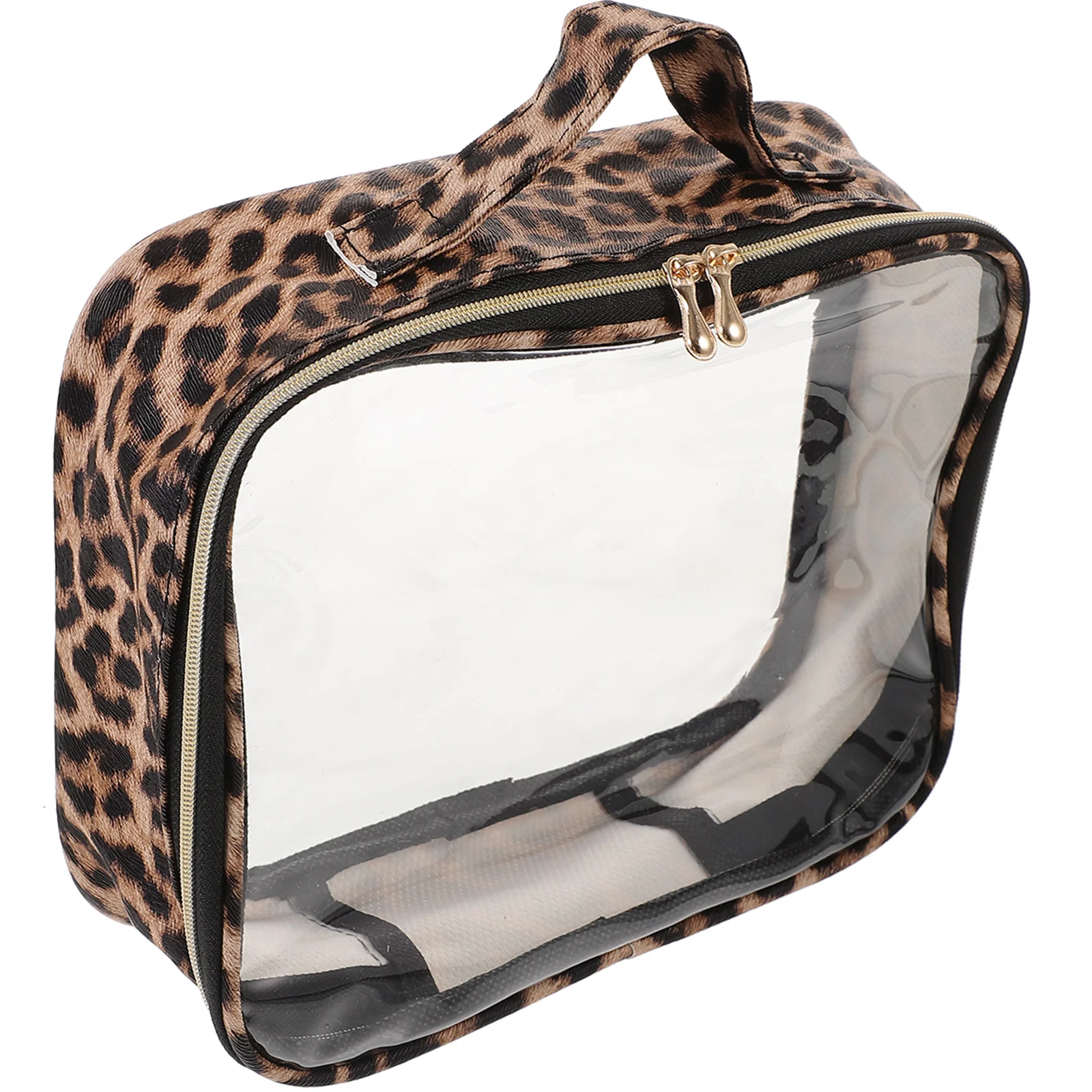 

Waterproof Makeup Bag for Women Large Storage Capacity Splash Resistant Travel Pouch Organized Compartment Portable