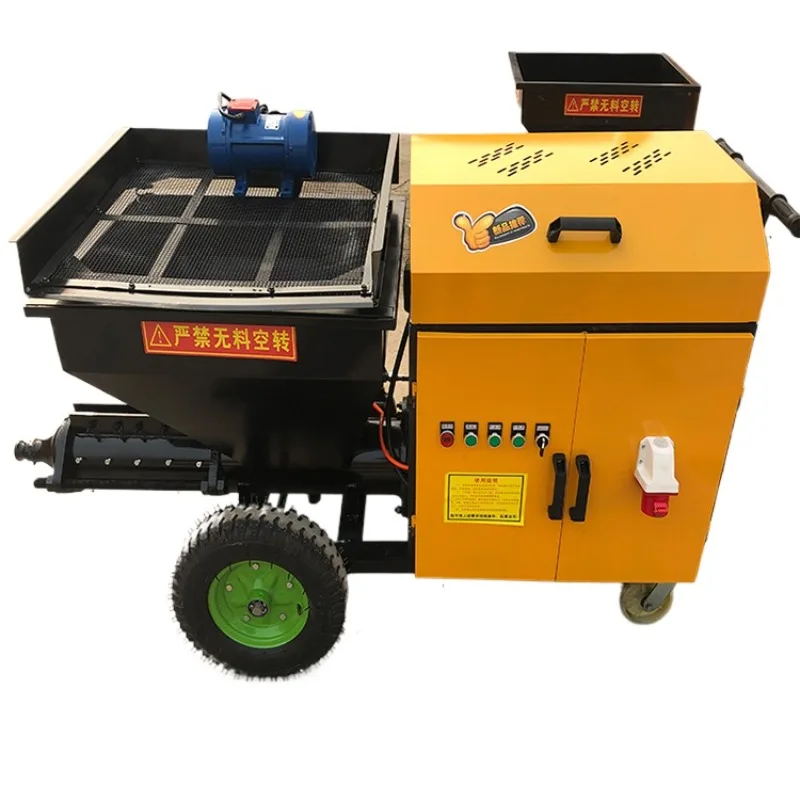 High Quality Automatic Mortar Spray Machine Concrete Gypsum Wall Plastering And Grouting Injection Equipment