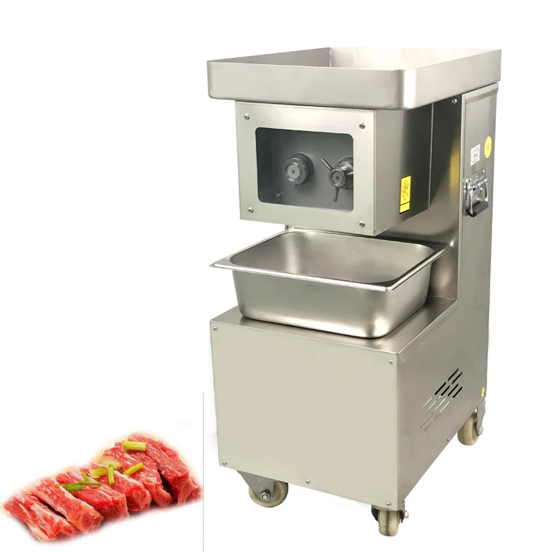 

New Type Meat Cutting Machine 220V Meat Cutter Slicer 500KG/Hour Fresh Meat Slicing Machine