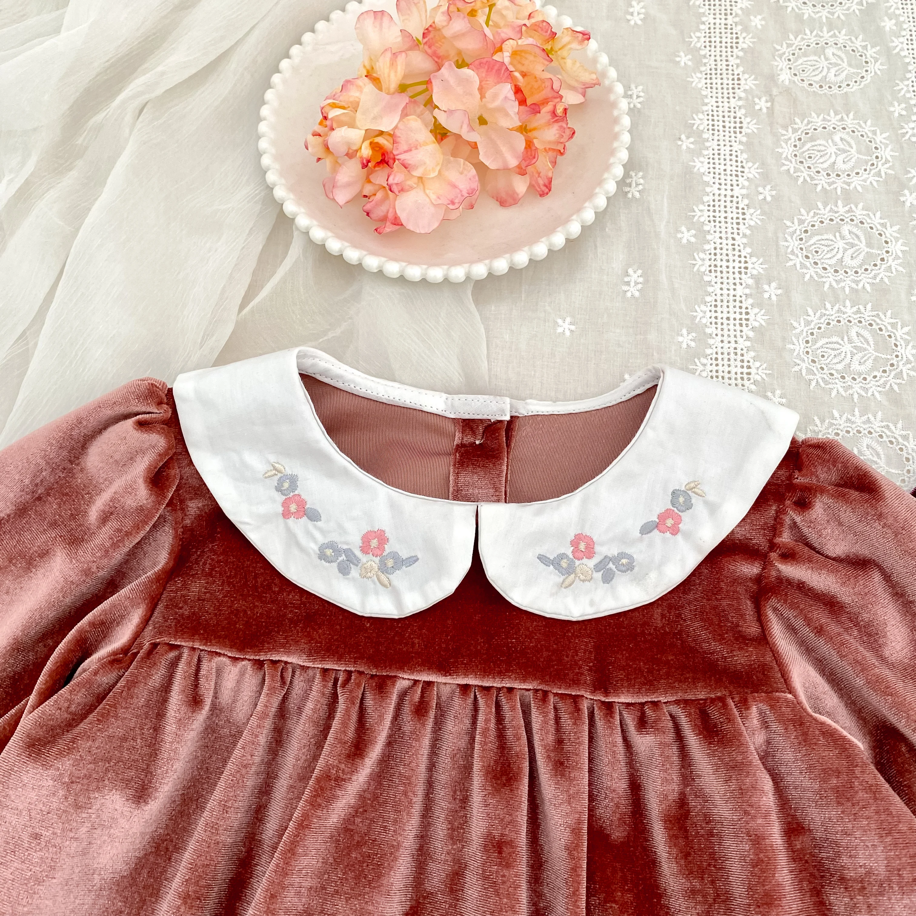 Herbst Baby Mädchen Kleidung Stickerei Weihnachten Party Kleid Kostüm 1-6Yrs Kleinkind Mädchen Geburtstag Kinder Kleidung Weihnachten Kleider – Detail 25
