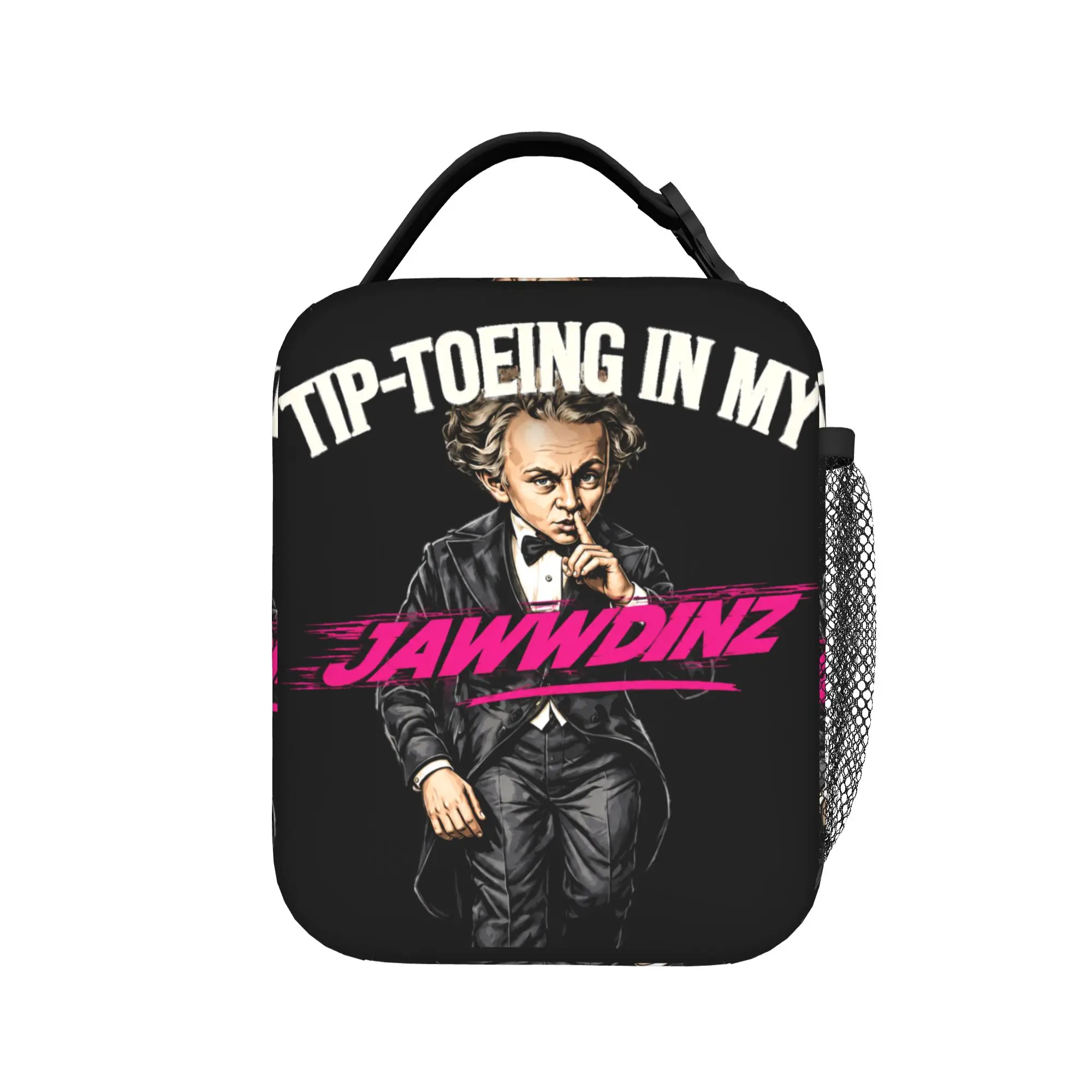 Rumpelstiltskin Tiptoeing Meme Fairy Tale Insulated Lunch Bags Leakproof Bag Tote Lunch Box Office  Picnic Food Storage Bags