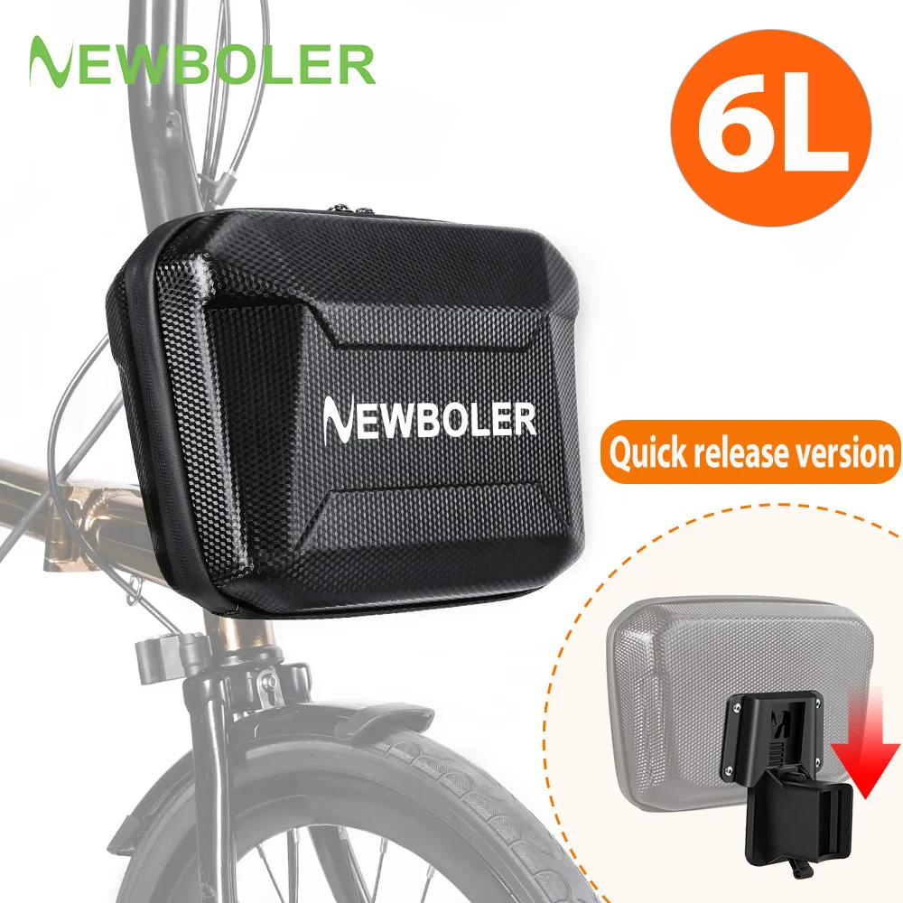 

NEWBOLER складная сумка на руль велосипеда 6л многофункциональная сумка Brompton велосипедная передняя сумка велосипедная корзина сумка для складного велосипеда Brompton