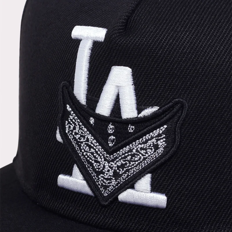 Unisex Los Angeles Stickerei Hip-Hop-Hüte Frühling Herbst Outdoor Verstellbare Freizeit-Baseballkappen Trucker-Caps Sonnenschutzhut – Detail 4