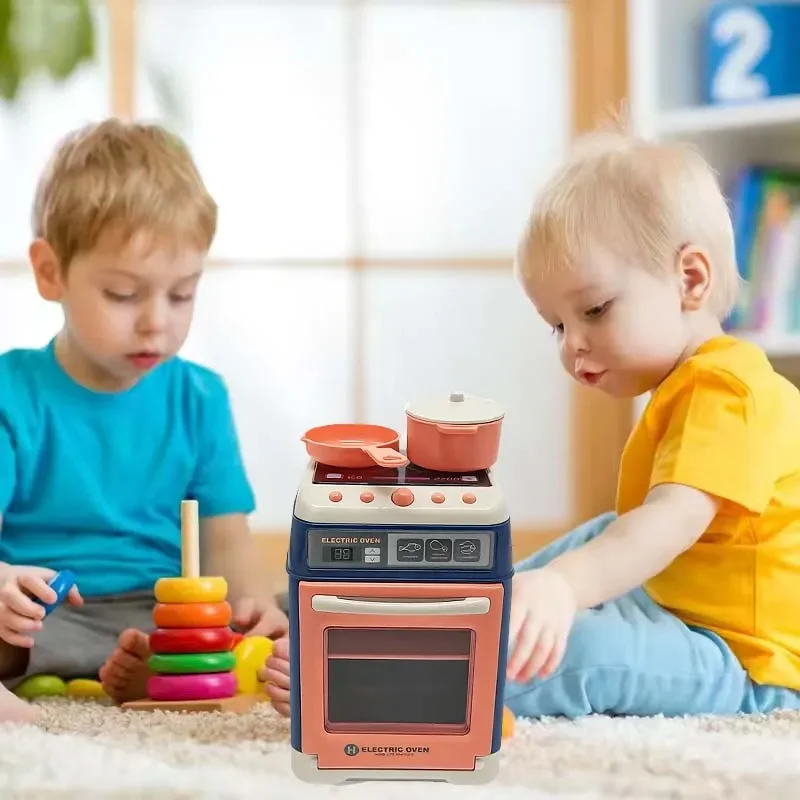 Mini appareils ménagers de Simulation pour enfants, jouets légers, cadeau, jeu de rôle de cuisine, jeux de cuisine électriques interactifs