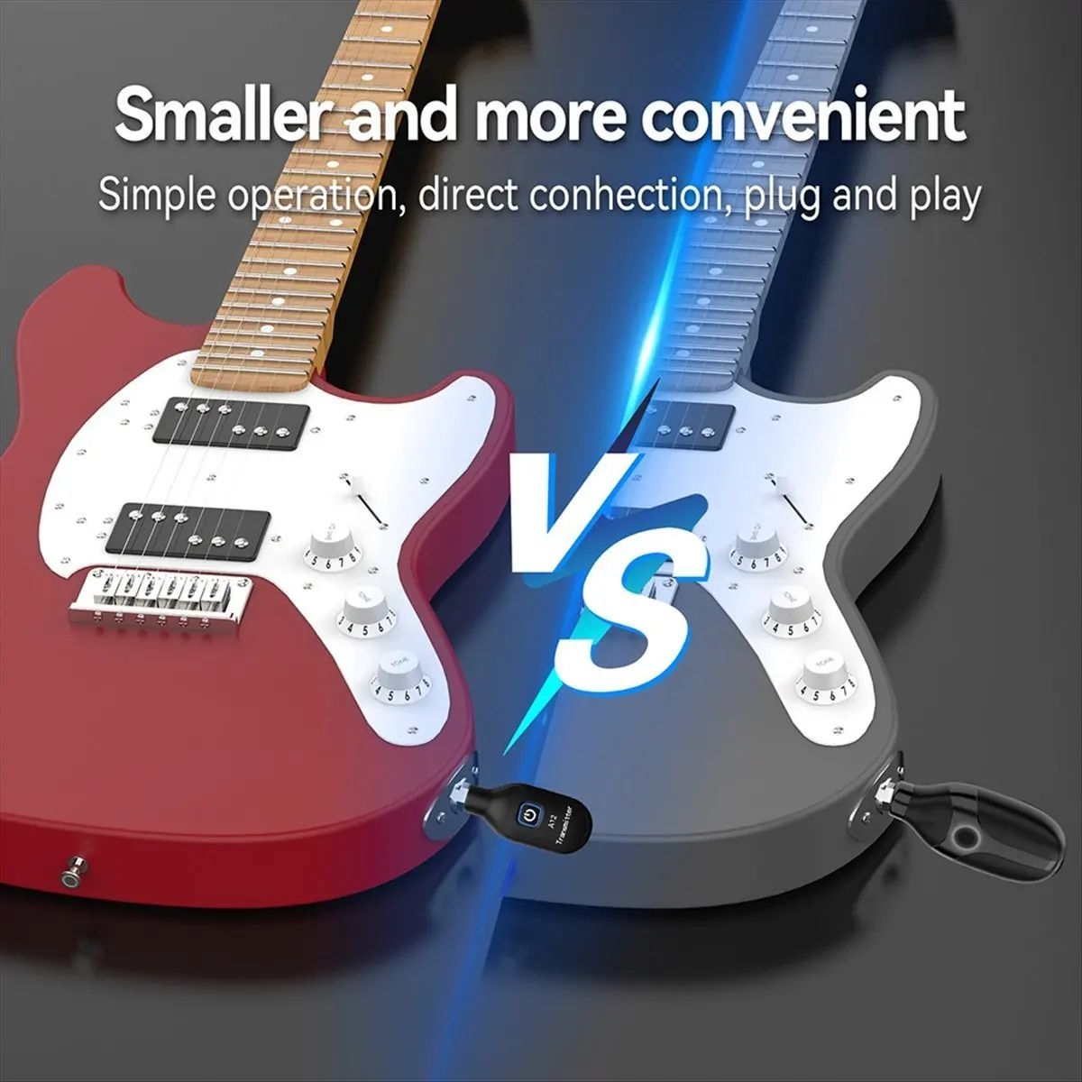XFDZ Electric Guitar Wireless Transmitter Electric Blowpipe Bass Transceiver Musical Instrument Accessories A14