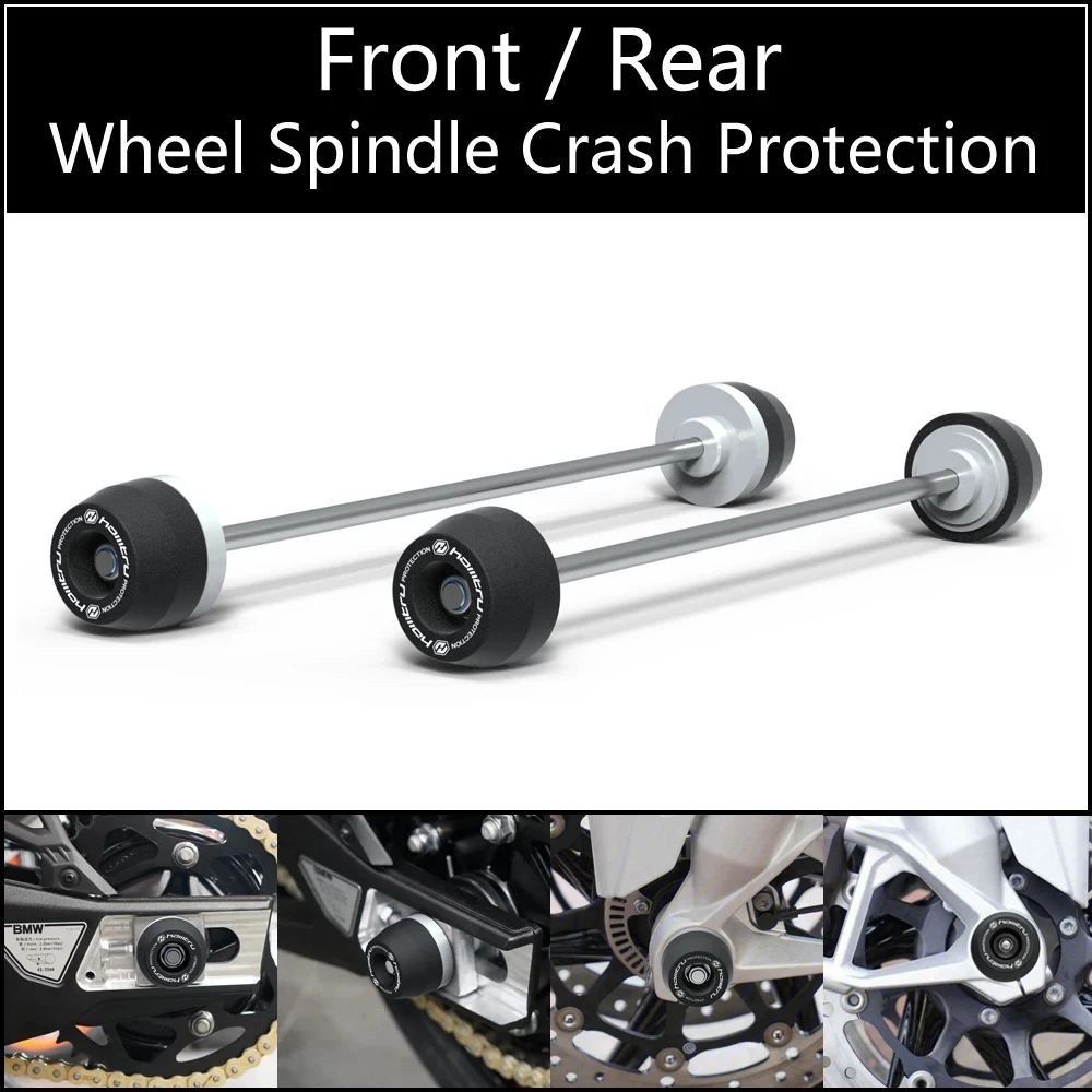 

For BMW F900R / F900R SE / F900XR / F900XR TE 2020-2023 Front Rear wheel Spindle Crash Protection