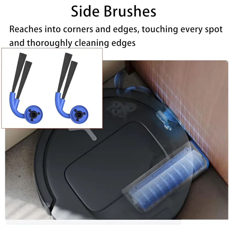 【Berserk】комплект сменных аксессуаров для Ecovacs Deebot X9 Pro Omni/X9 Pro, запасные части для пылесоса