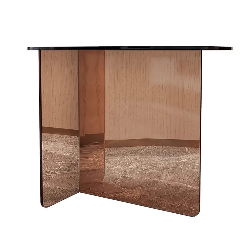 Creative table small coffee table living room sofa side table acrylic