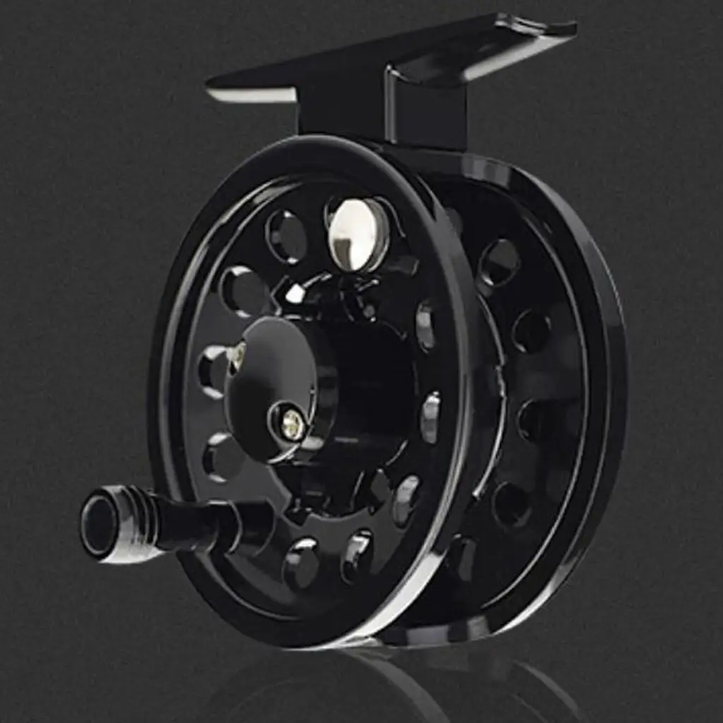 Hollow Spool Fly Fishing Reel Left Right Hand Conversion Durable Metal Fishing Tool Reel for Saltwater and Freshwater