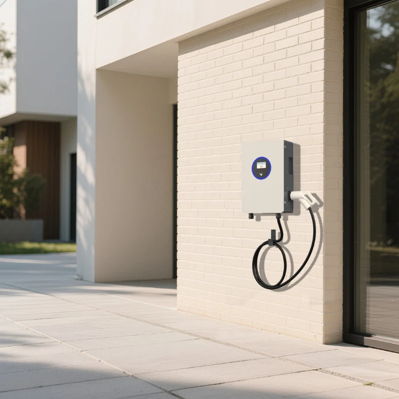 CCS1 24kW DC EV Charger Premium EV Fast Charger with Mobile App Remote Control Perfect for Home Use and Private Villa Garage