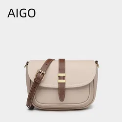 AIGO Torby podsiodłowe dla kobiet Toptrends Crossbody Designer Torba na ramię pod pachę Torebki damskie i portmonetki сумка женская bolsos de