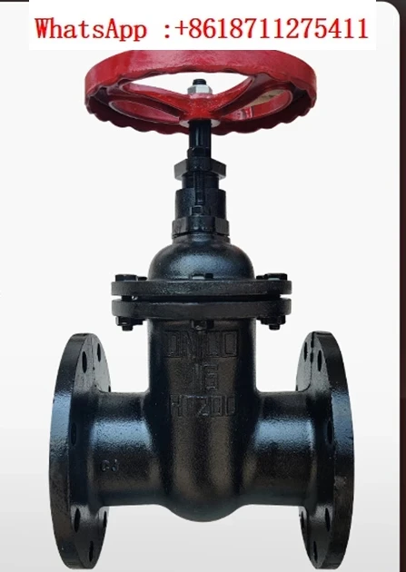 

Flange concealed stem rising stem gate valve, fire sewage water switch valve, Z45T-10/16 manual plate copper core