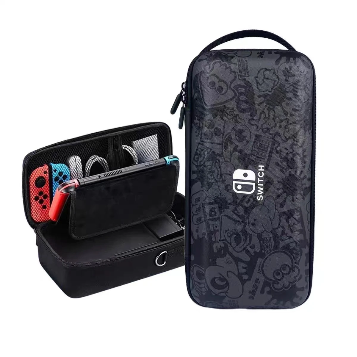 for Switch storage bag, Switch OLED protective cover, NS charger base portable hard bag NS bracket bag image 5