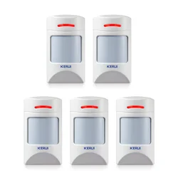 KERUI Anti-Pet PIR Sensor Detector Wireless Alarm Infrared Detector With Long Detect Distance For KERUI W181 W202 Alarm System