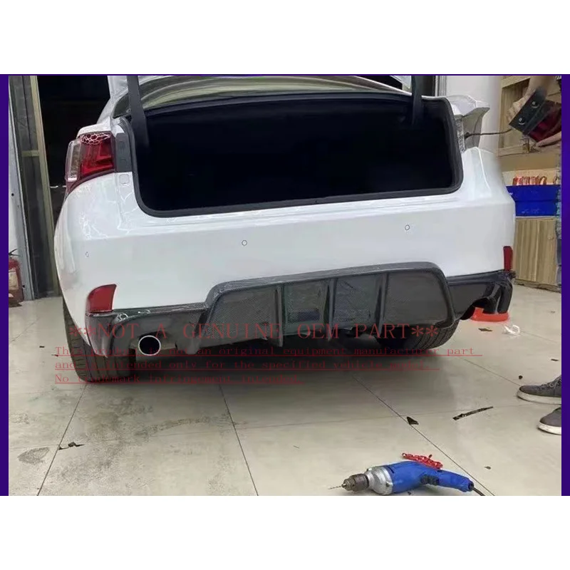 For Lexus IS200 IS250 IS300 Carbon Fiber Body Kit Front Lip Rear Lip Side Skirt Rear Wing Spoiler Mod Parts