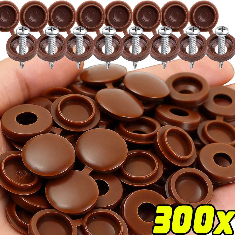 Wholesale Folding Buckle Screw Caps Cross Nail Plastic Protective Furniture Decorative Nuts Cover Bolts Hardware Multi-color