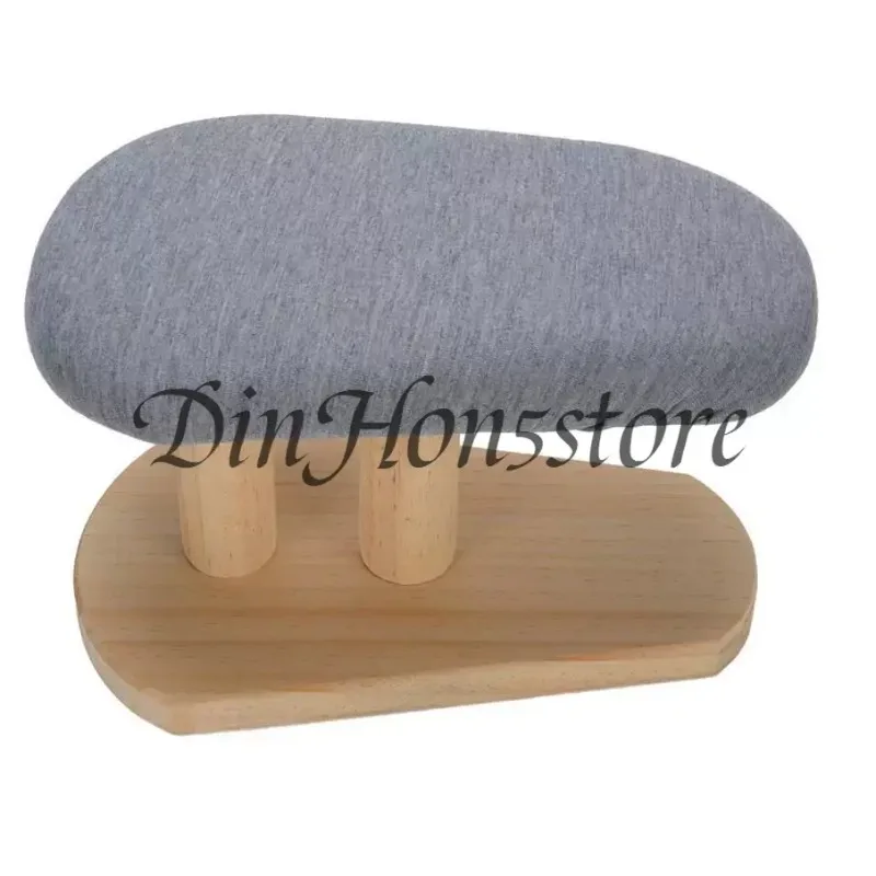 Sleeve table top ironing board, portable ironing table, grey solid wood ironing board