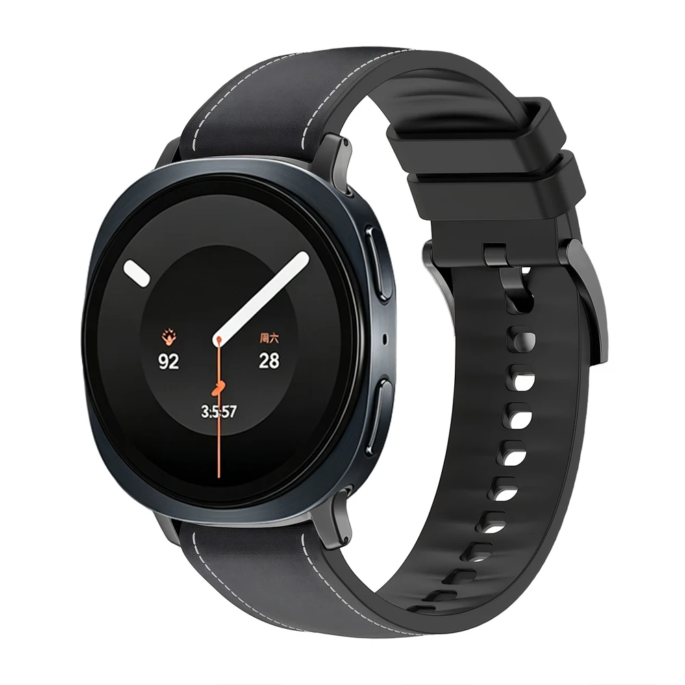 PeakForm Band For Samsung Galaxy Watch 8 Classic/8/9 44mm 40mm 8 Classic 46mm Leather Sport Correa Bracelet Galaxy Watch 9 Strap
